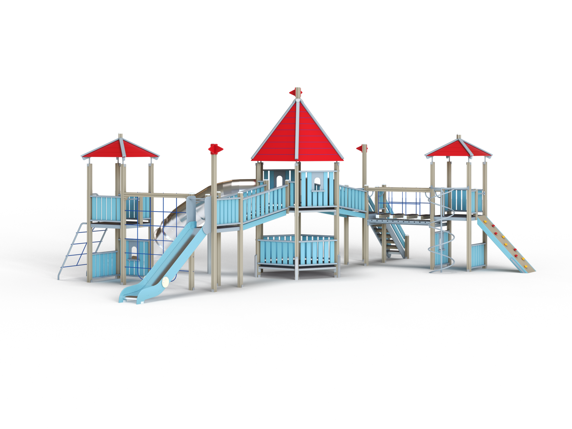 ДИК 5.12 Детский игровой комплекс Н=1500, 1800 