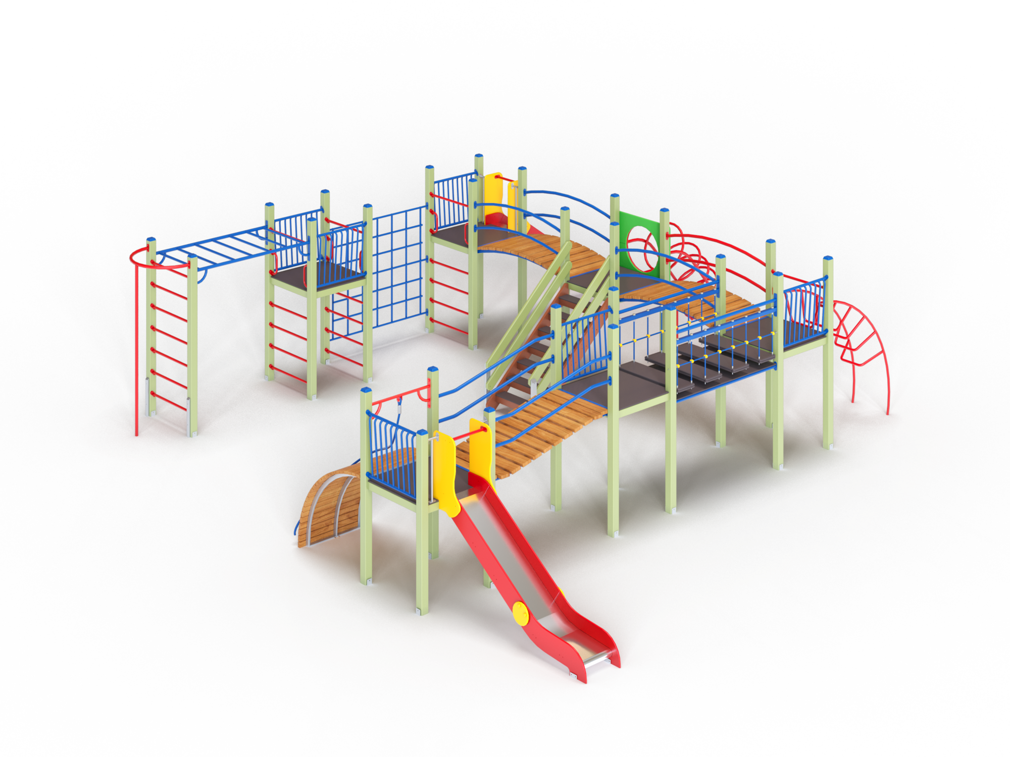 ДИК 5.01-ДЕРЕВО Детский игровой комплекс Н=1200, 1500