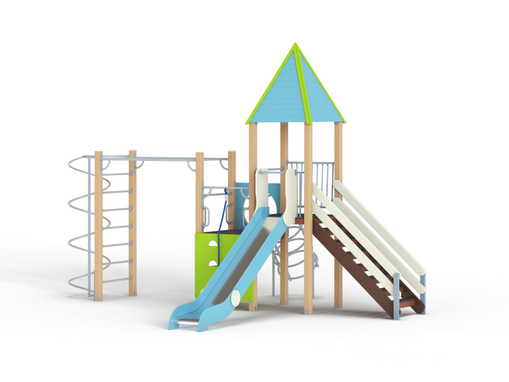 ДИК 1.252-ДПК Детский игровой комплекс Н=1500