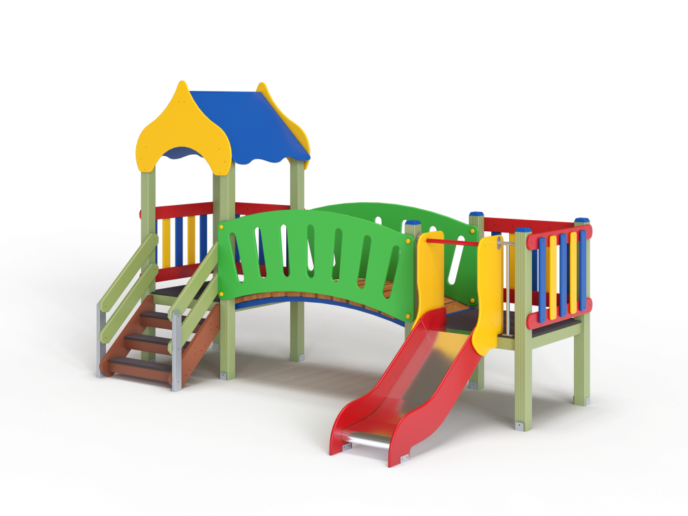 ДИК 2.093-ДЕРЕВО Детский игровой комплекс Н=700 мм