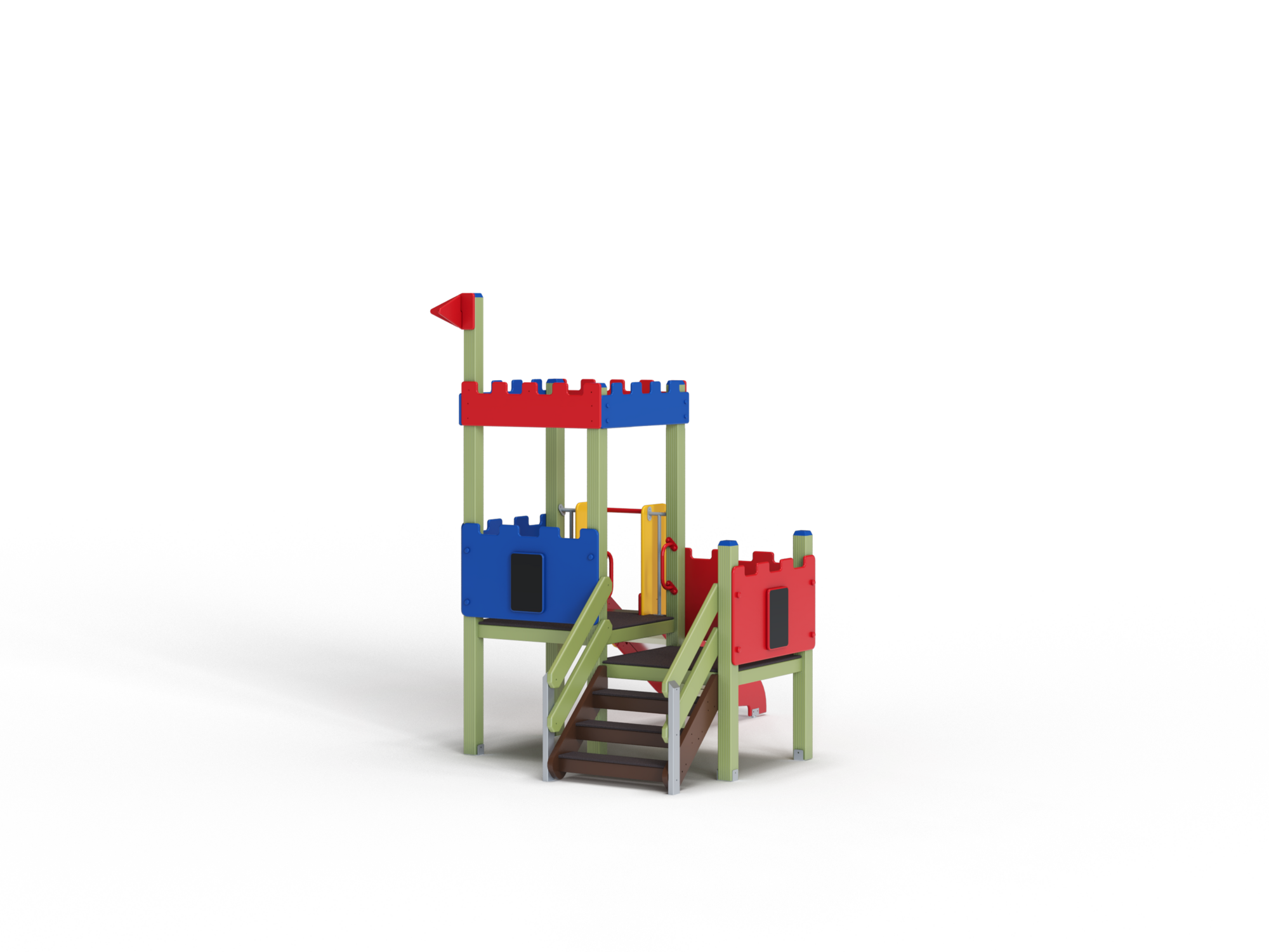 ДИК 2.135-ДЕРЕВО Детский игровой комплекс Н=900 мм