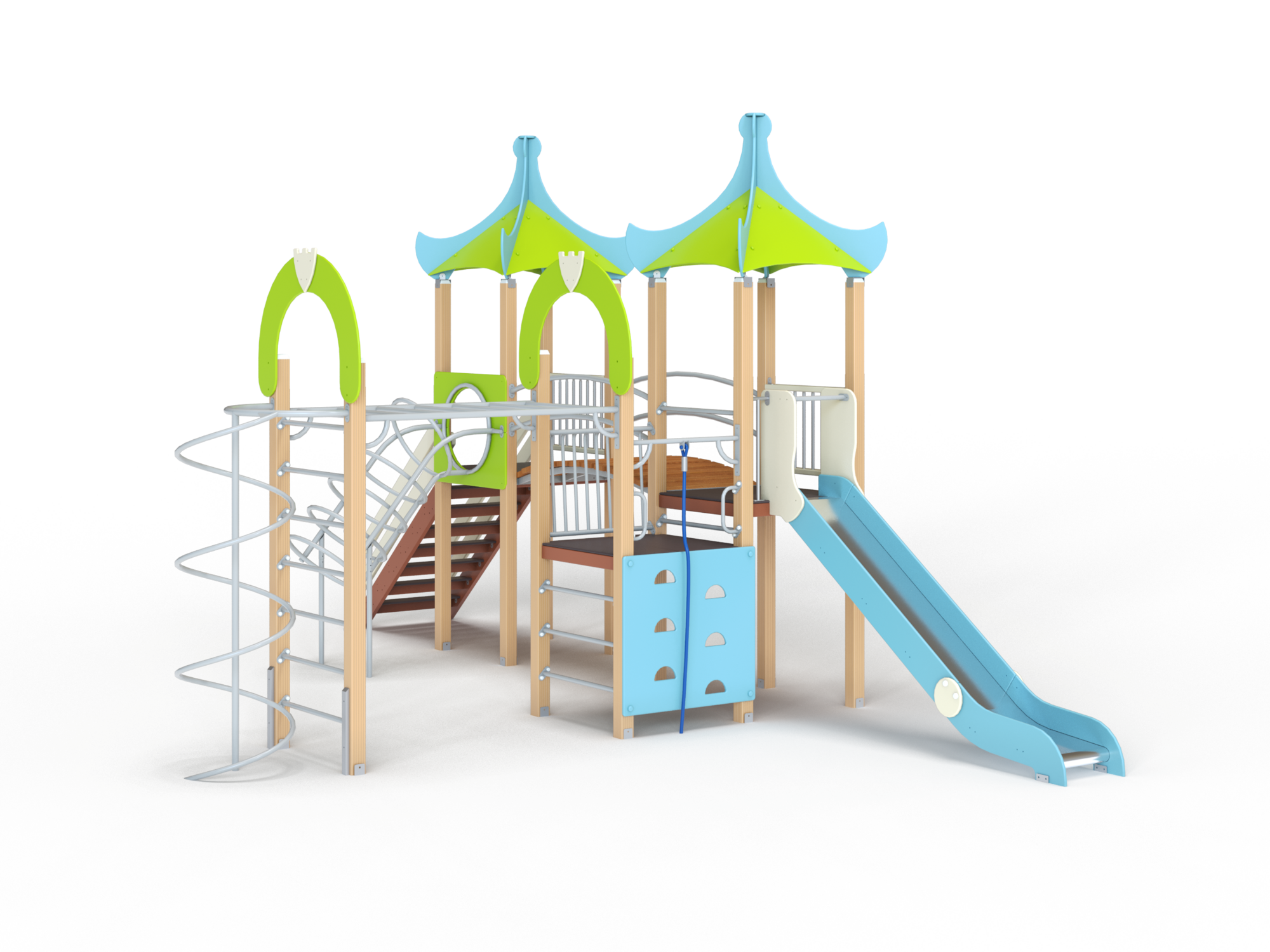 ДИК 3.04-ДПК Детский игровой комплекс Н=1500 мм