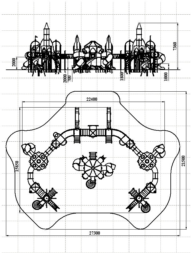 ДИК 9.27 Детский игровой комплекс