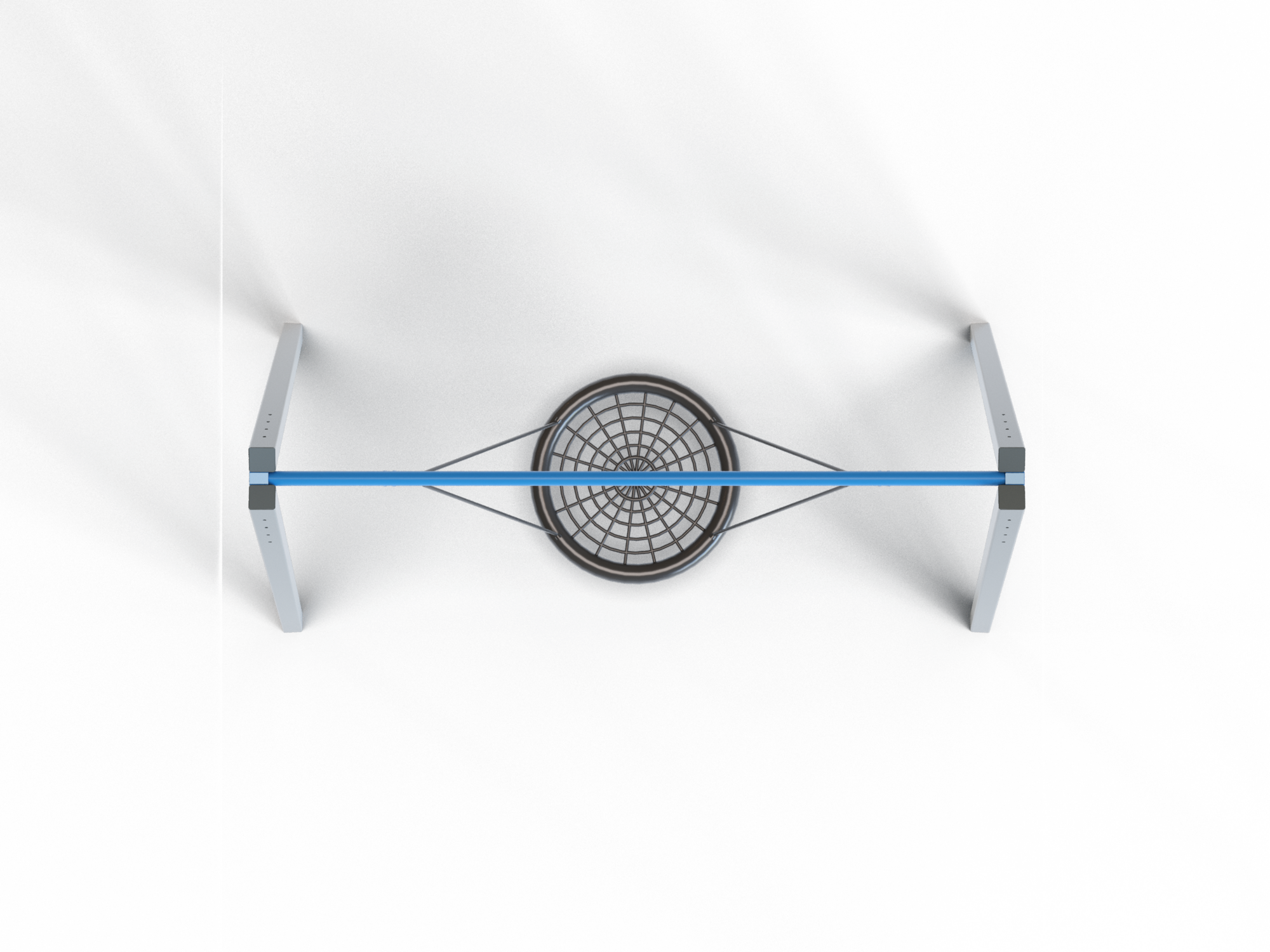 ДИО 1.16 Качели Гнездо на металлических стойках