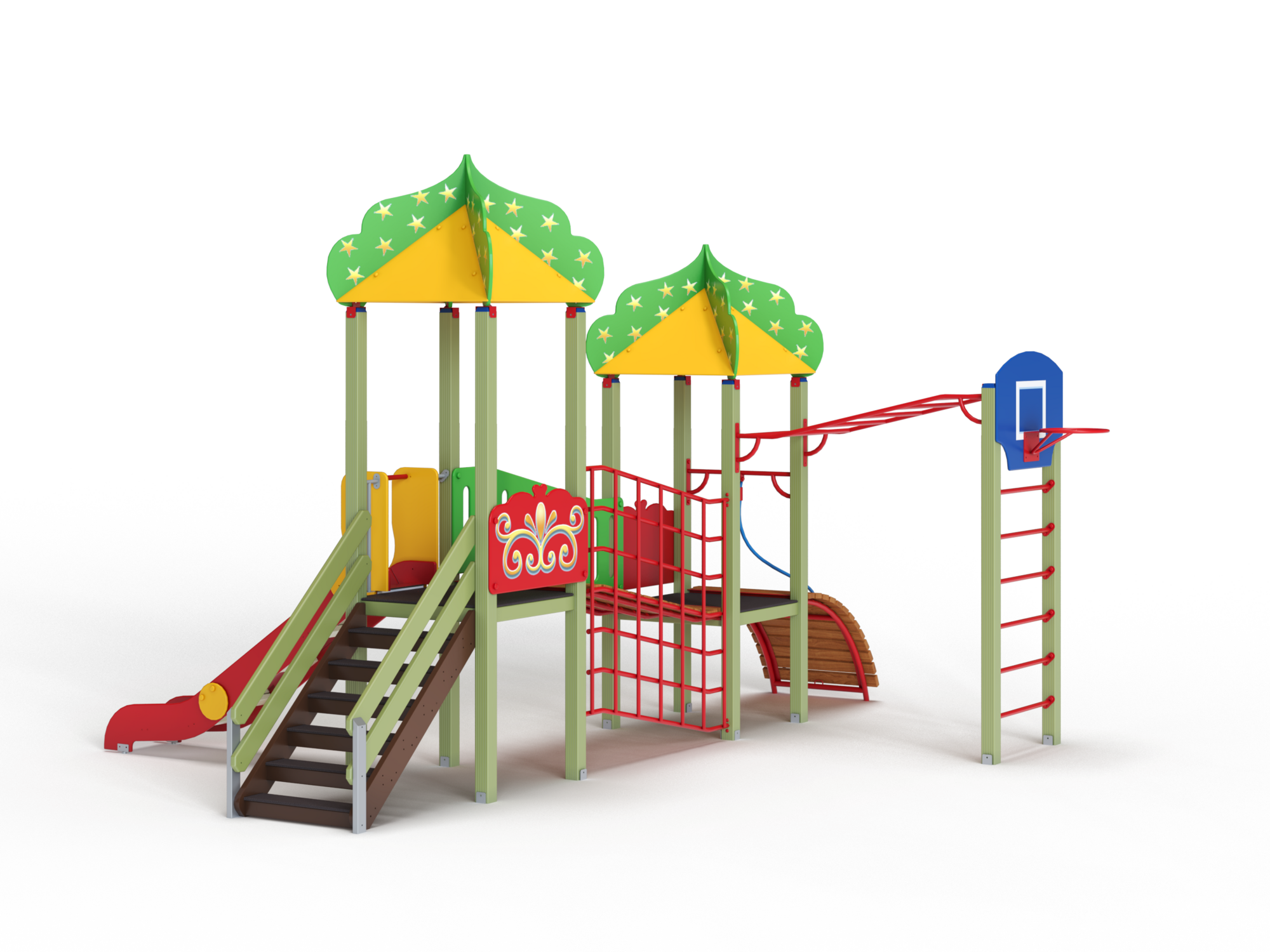 ДИК 2.23-ДЕРЕВО Детский игровой комплекс Н=1200 мм