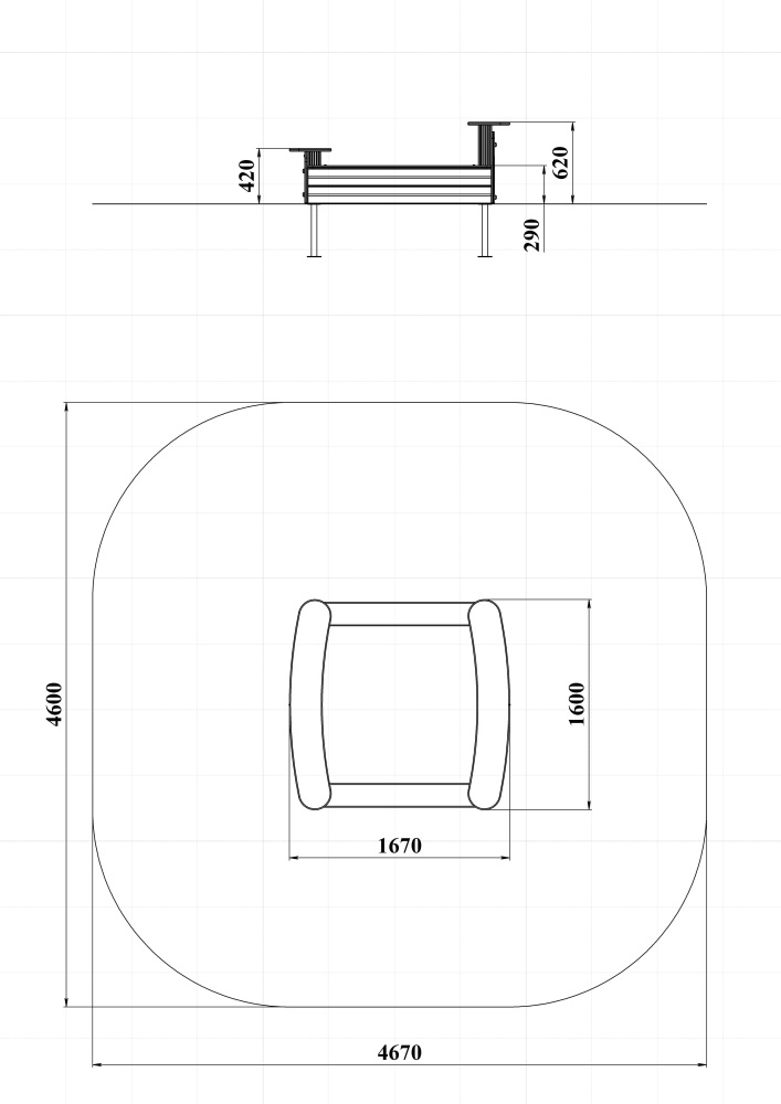 МФ 3.034-ДЕРЕВО Песочница