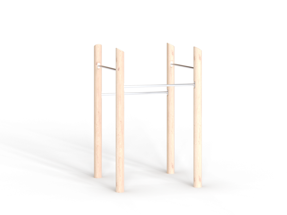 ДП 7.321 Турник на бревнах