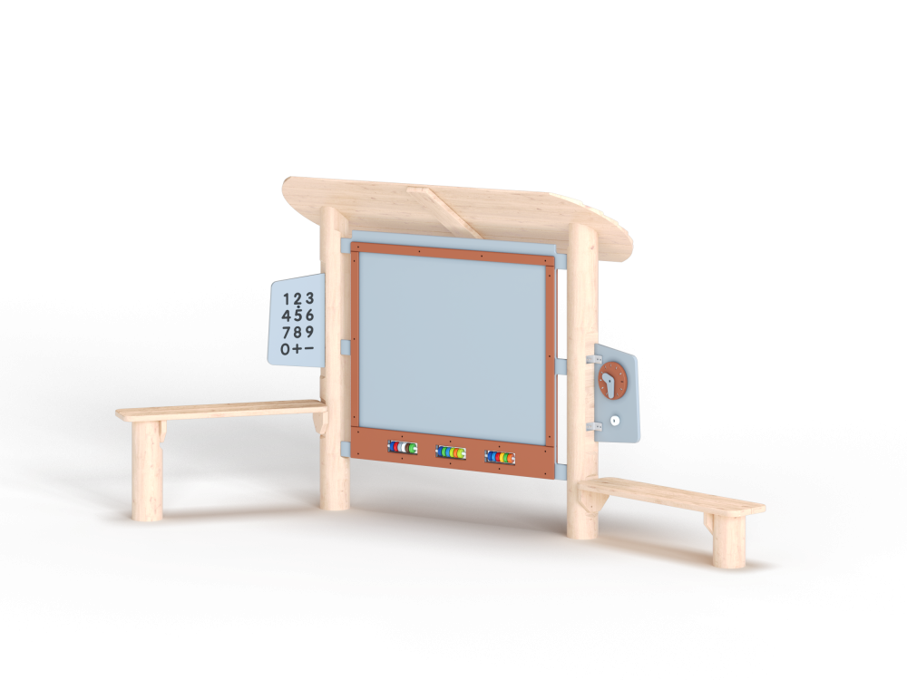 ДОУ 7.140 Доска для рисования на бревнах