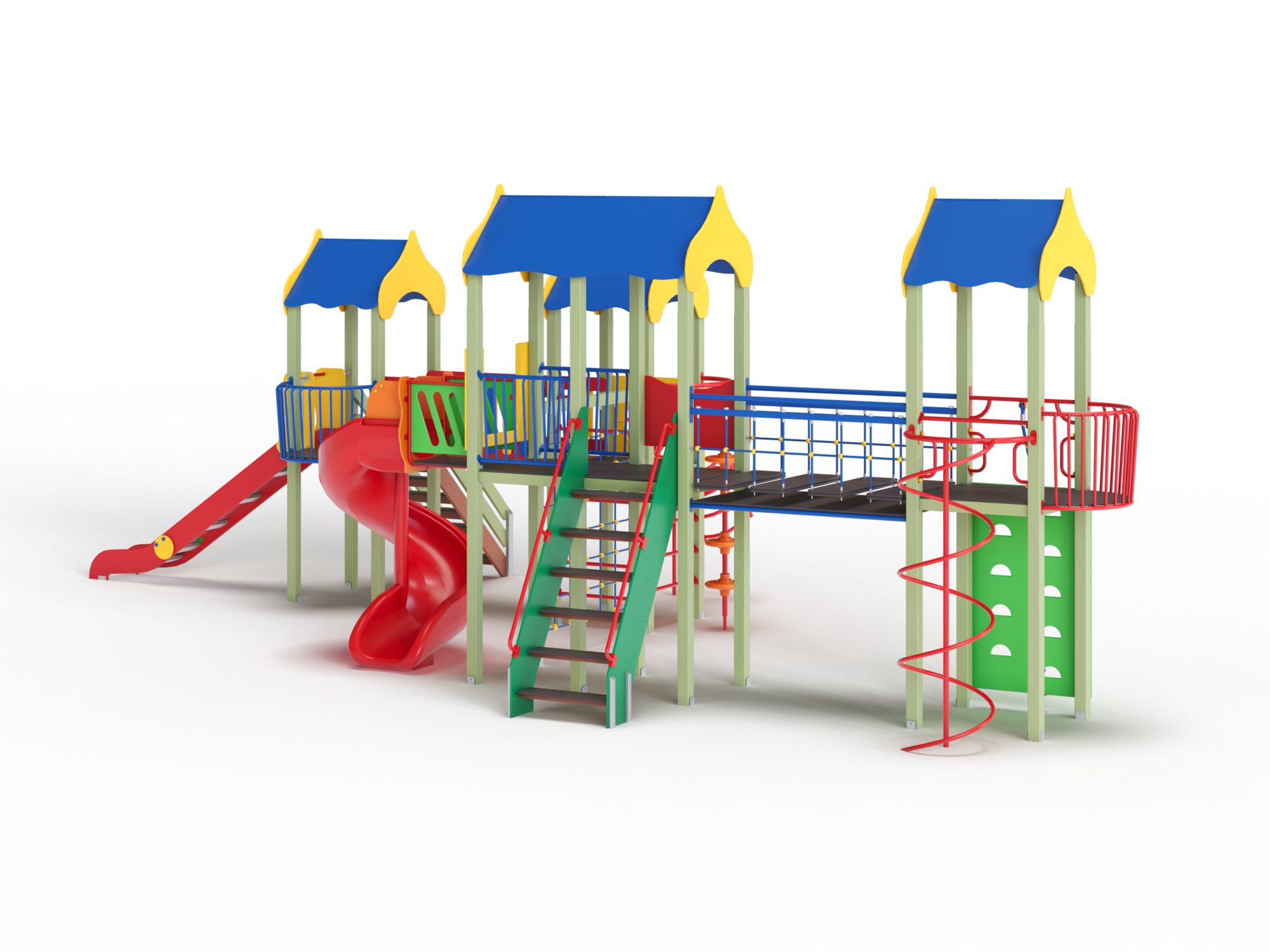 ДИК 4.125-ДЕРЕВО Детский игровой комплекс Н=1500 мм,1800 мм