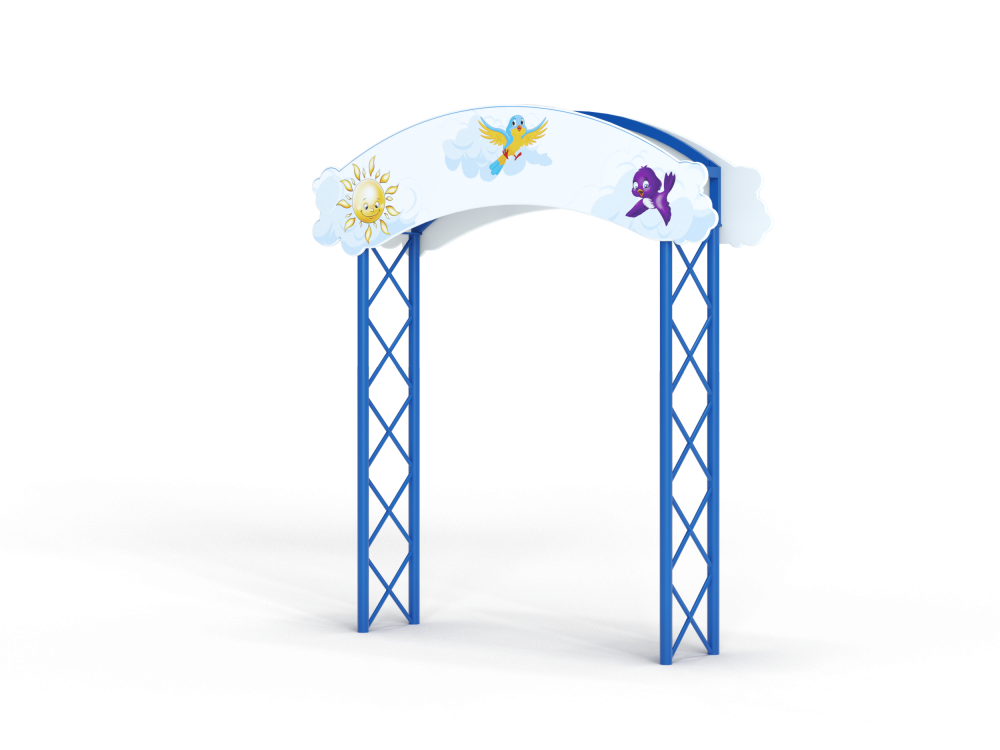 МФ 7.20 Входная арка с росписью Небо