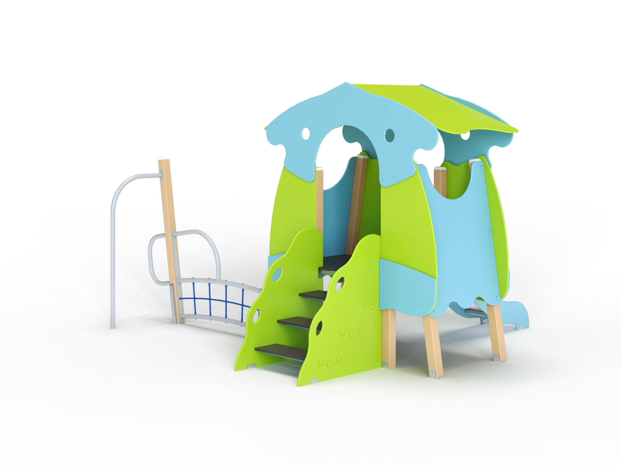 ДИК 1.37-ДПК Детский игровой комплекс горка Н=900