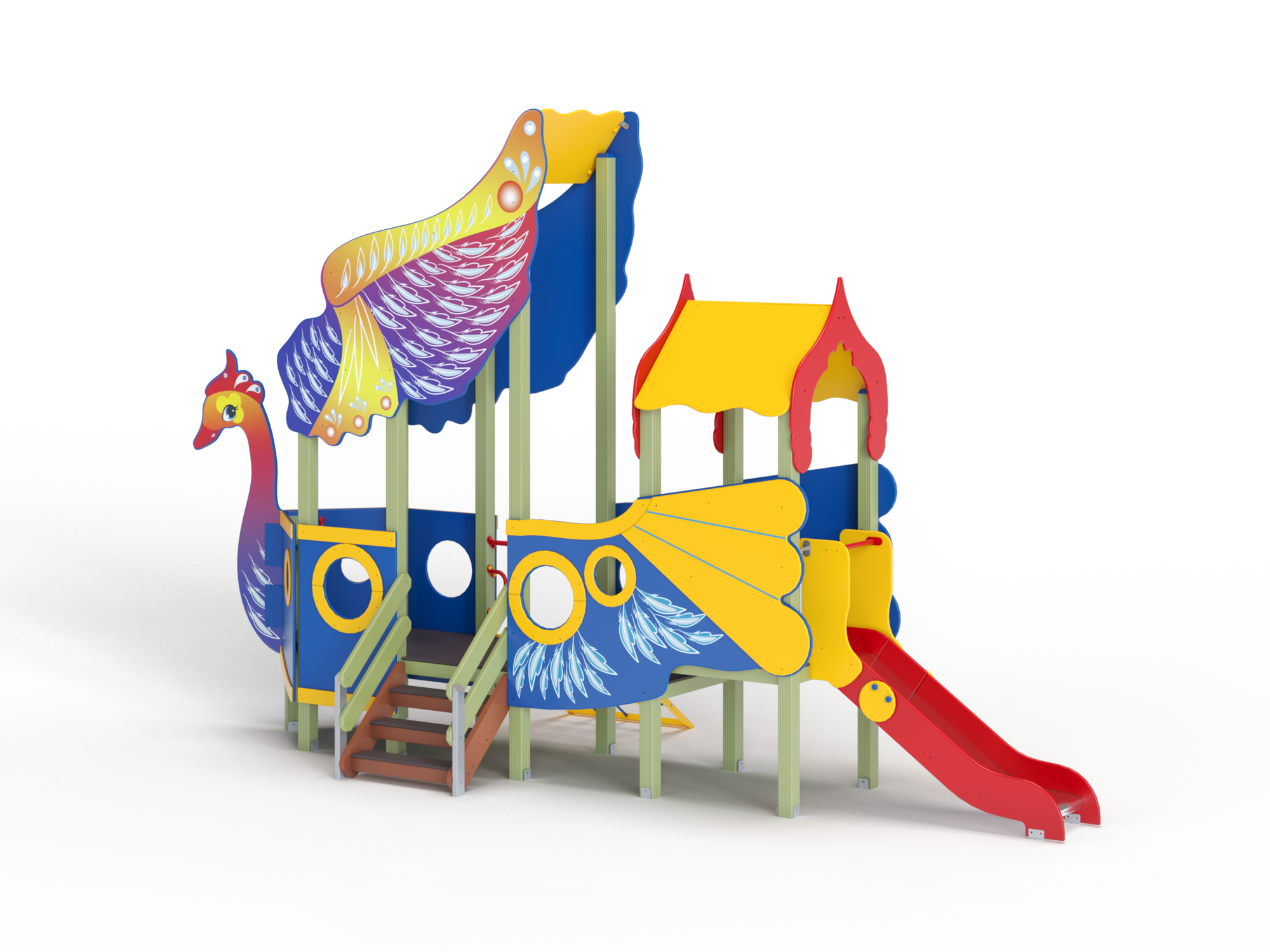 ДИК 5.08 Детский игровой комплекс Н=700 мм, 900 мм