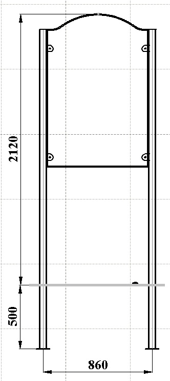 МФ 6.20 Информационная стойка