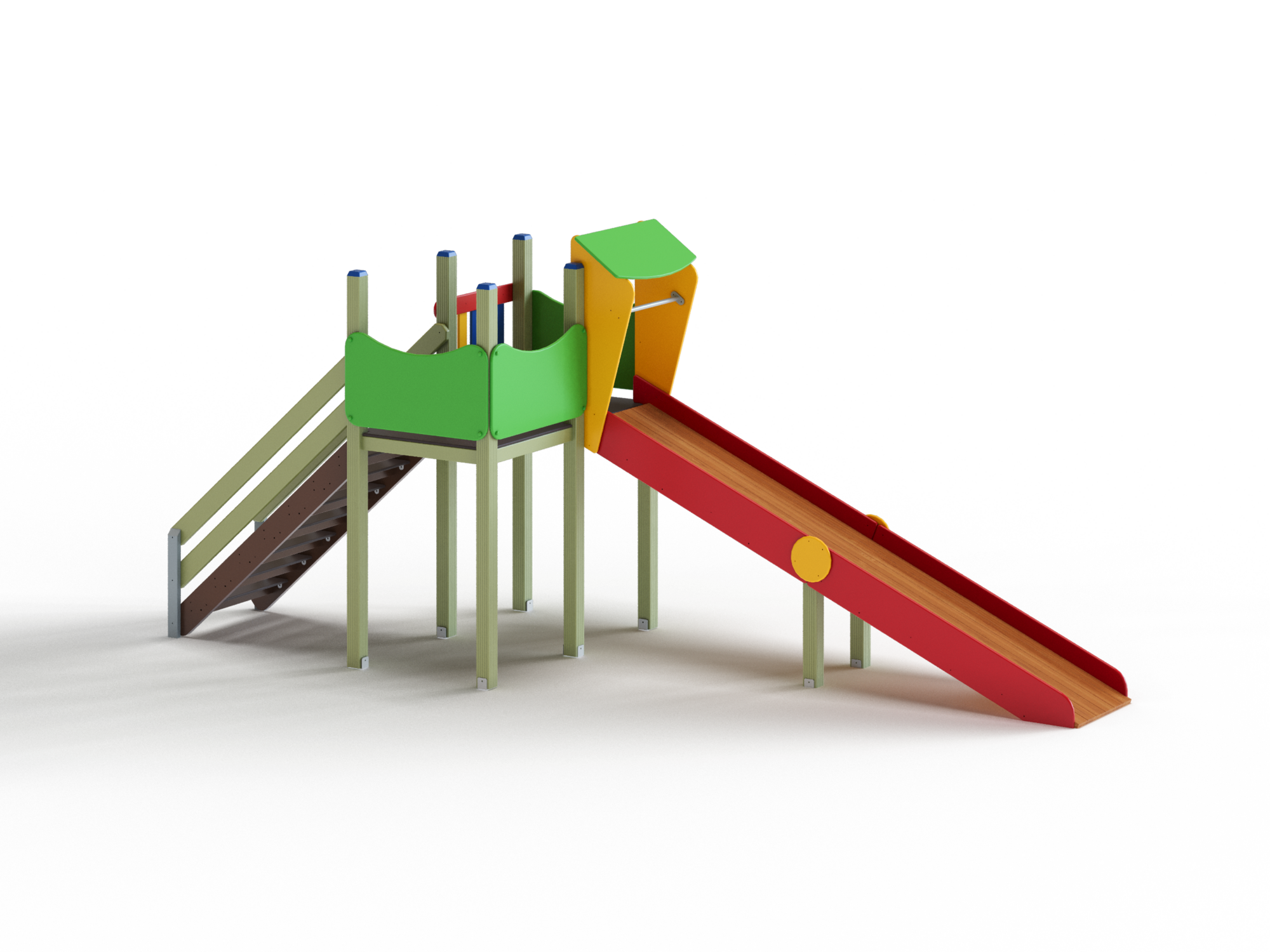 ДИО 5.15-ДЕРЕВО Зимняя горка Н=1500 