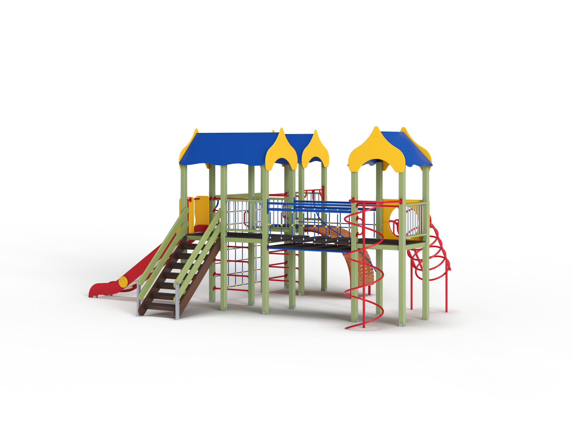 ДИК 3.113-ДЕРЕВО Детский игровой комплекс Н=1500 мм