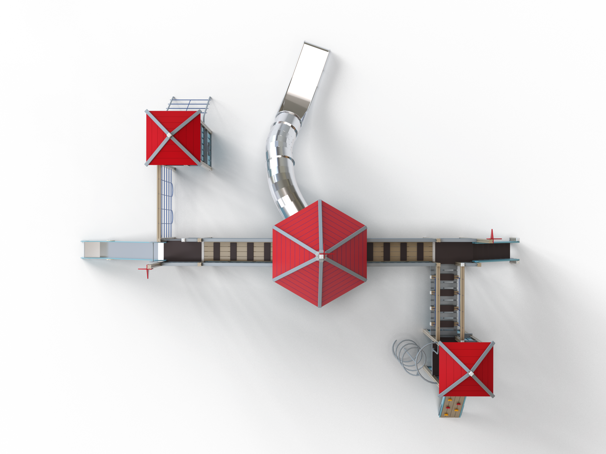 ДИК 5.12 Детский игровой комплекс Н=1500, 1800 