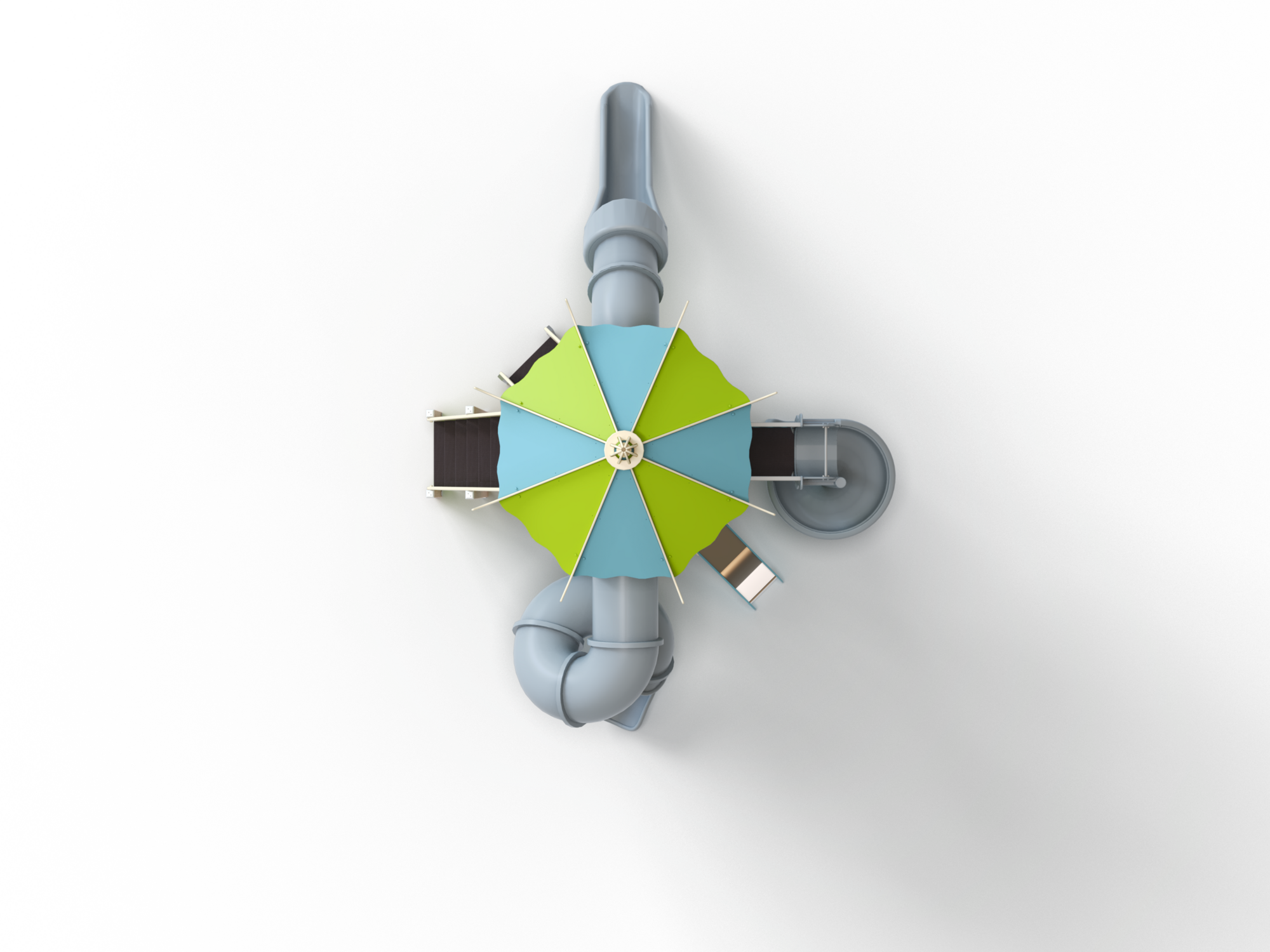 ДИК 9.155-ДПК Детский игровой комплекс Н=700 мм, 2000 мм