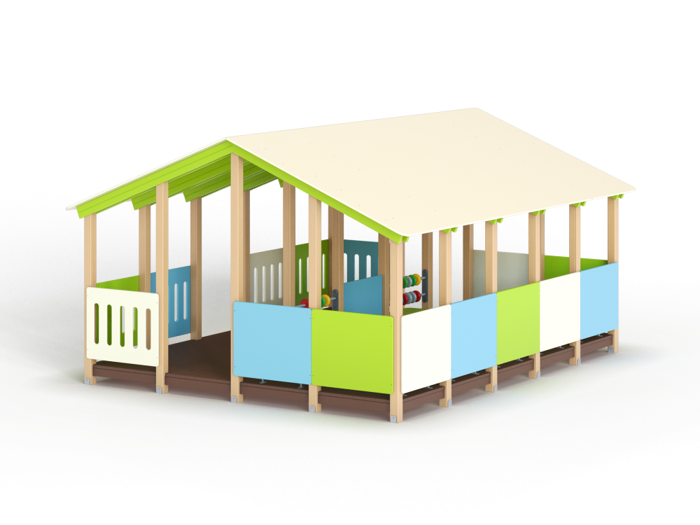 МФ 5.192-ДПК Веранда деревянная 5х4