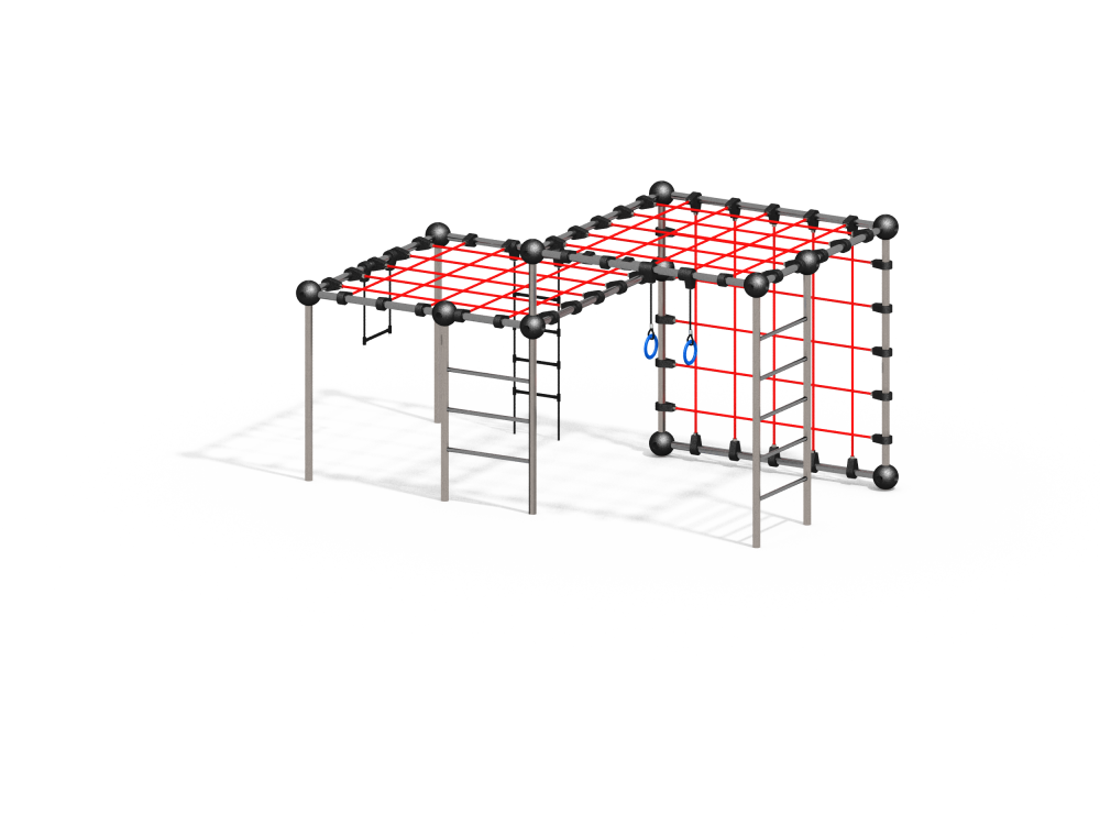 УК 7.714.11 Лабиринт из сеток малый цинк