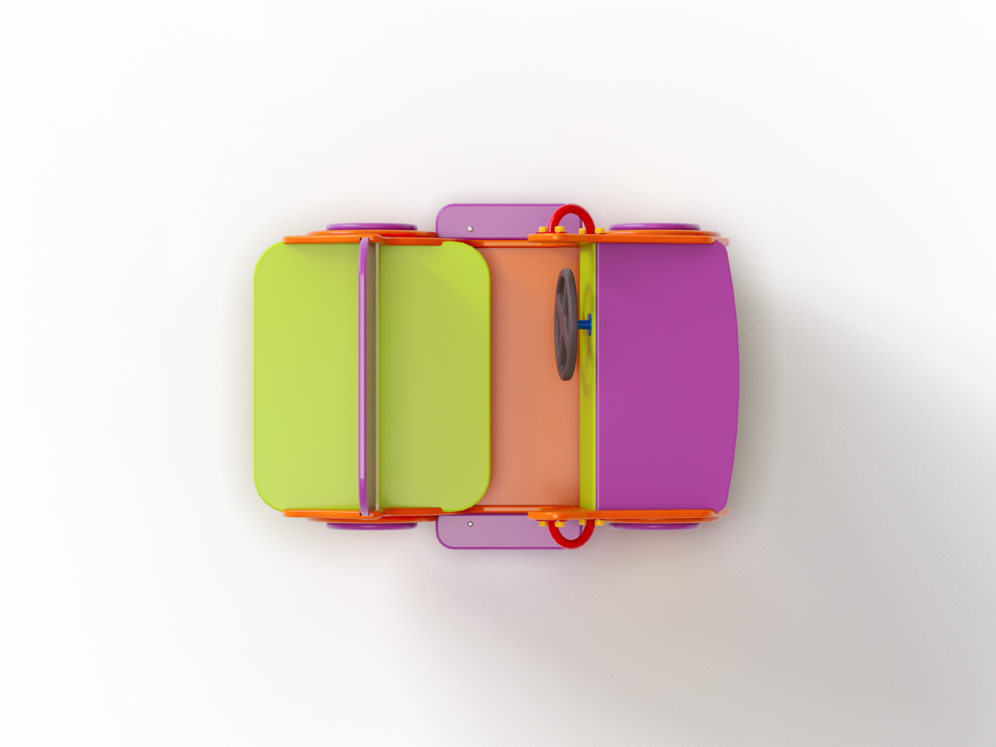 ДИО 4.171 Качалка на пружине граффити 