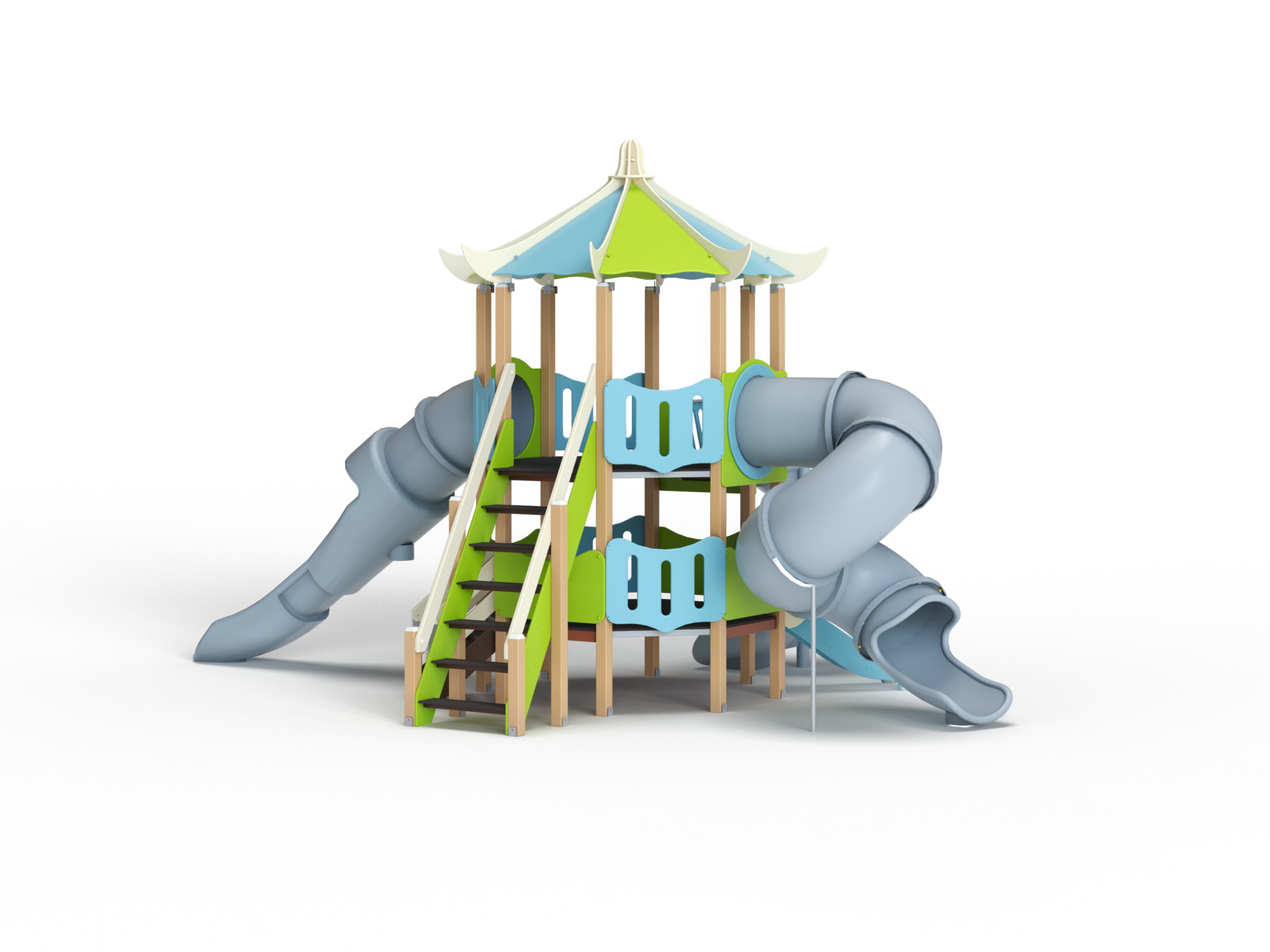 ДИК 9.155-ДПК Детский игровой комплекс Н=700 мм, 2000 мм