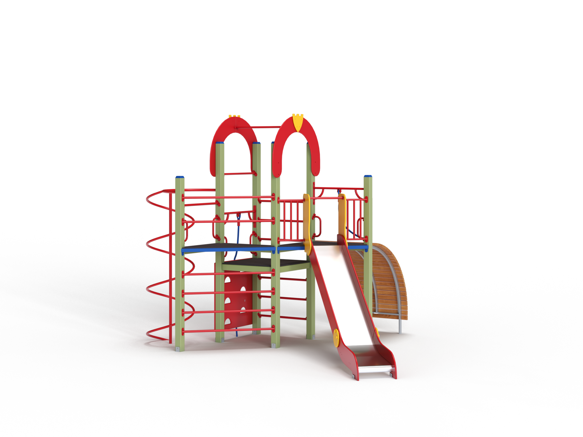 ДИК 2.172-ДЕРЕВО Детский игровой комплекс Н=1500 мм