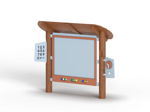 ДОУ 7.140-КВ02 Доска для рисования на бревнах