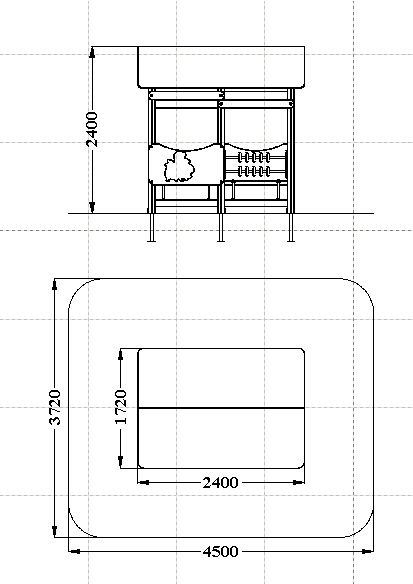 МФ 5.02-ДПК Домик-беседка