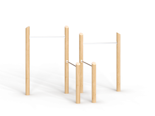 ДП 7.322-К Турник на бревнах