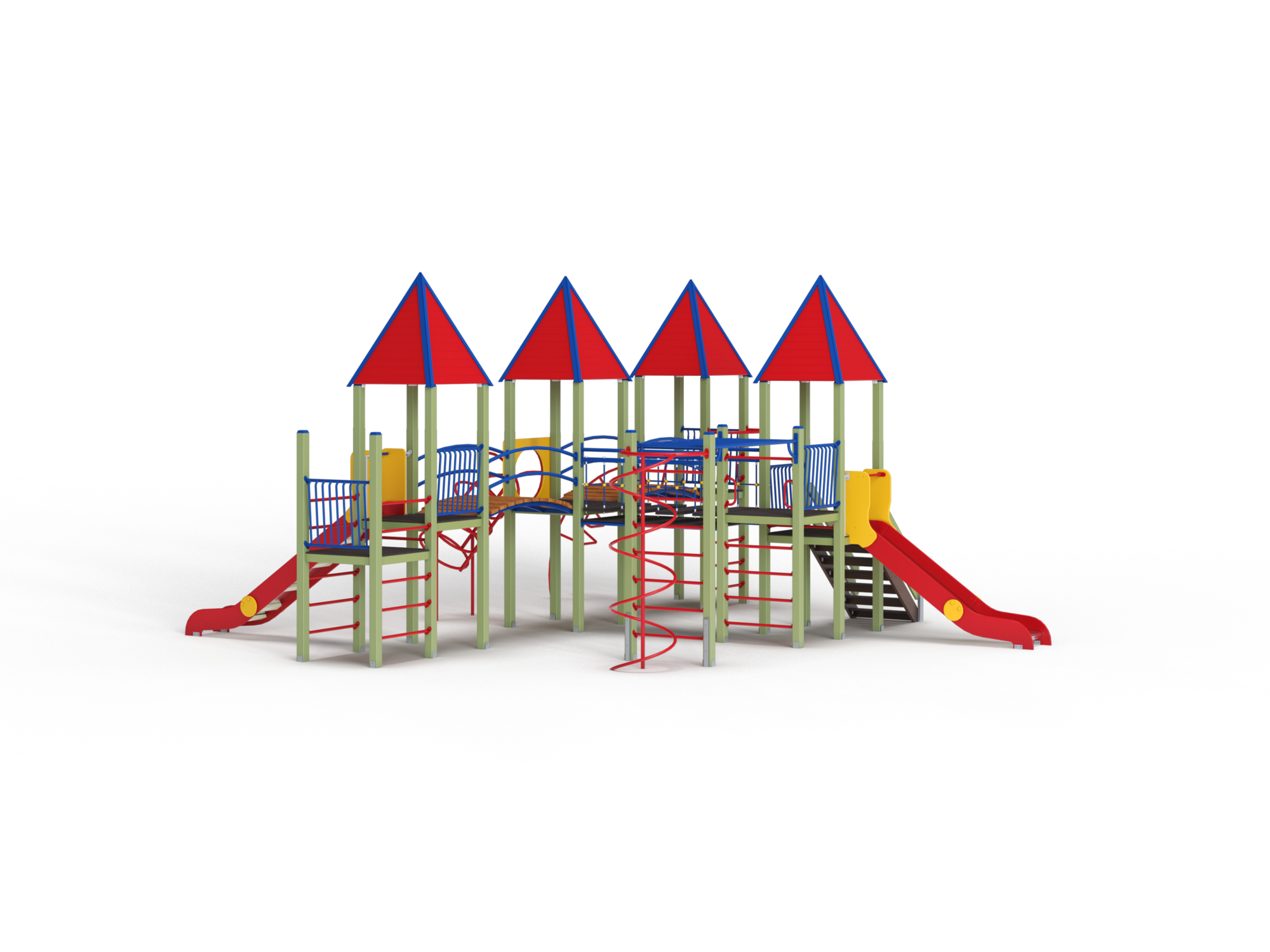 ДИК 4.171-ДЕРЕВО Детский игровой комплекс Н=1200 мм, 1500 мм