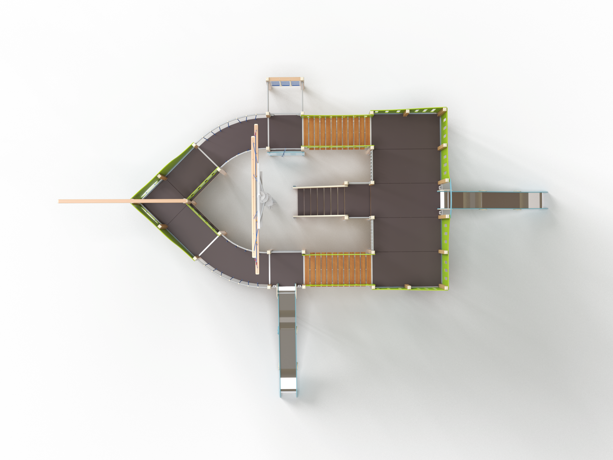 ДИК 7.052-ДЕРЕВО Детский игровой комплекс Н=1800 мм