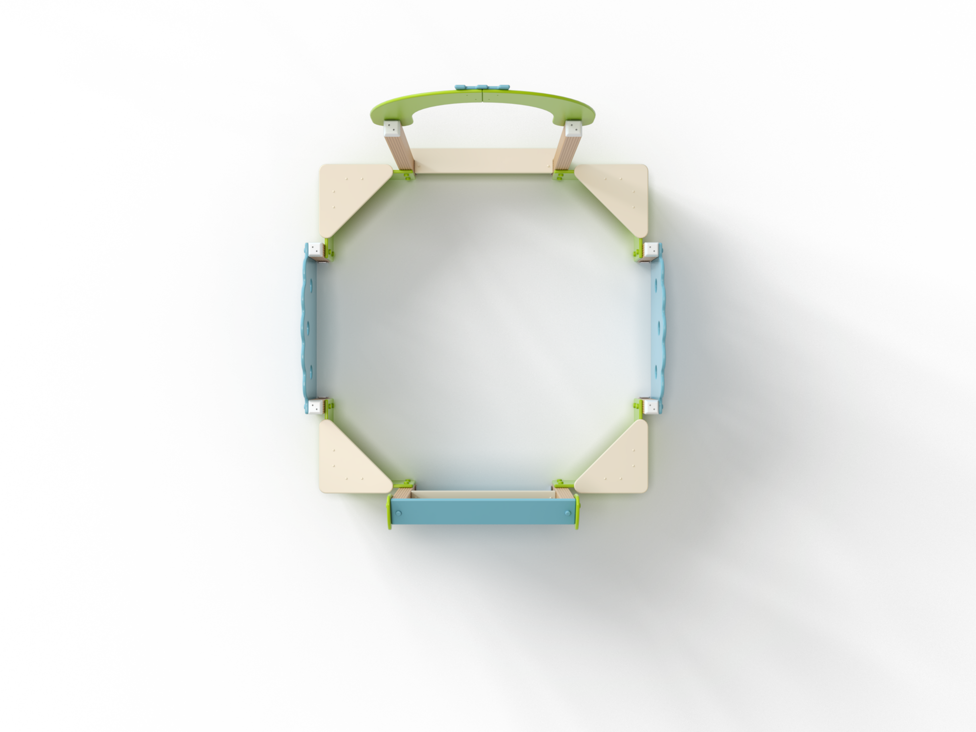 МФ 3.111-ДПК Песочница со спойлером и аркой