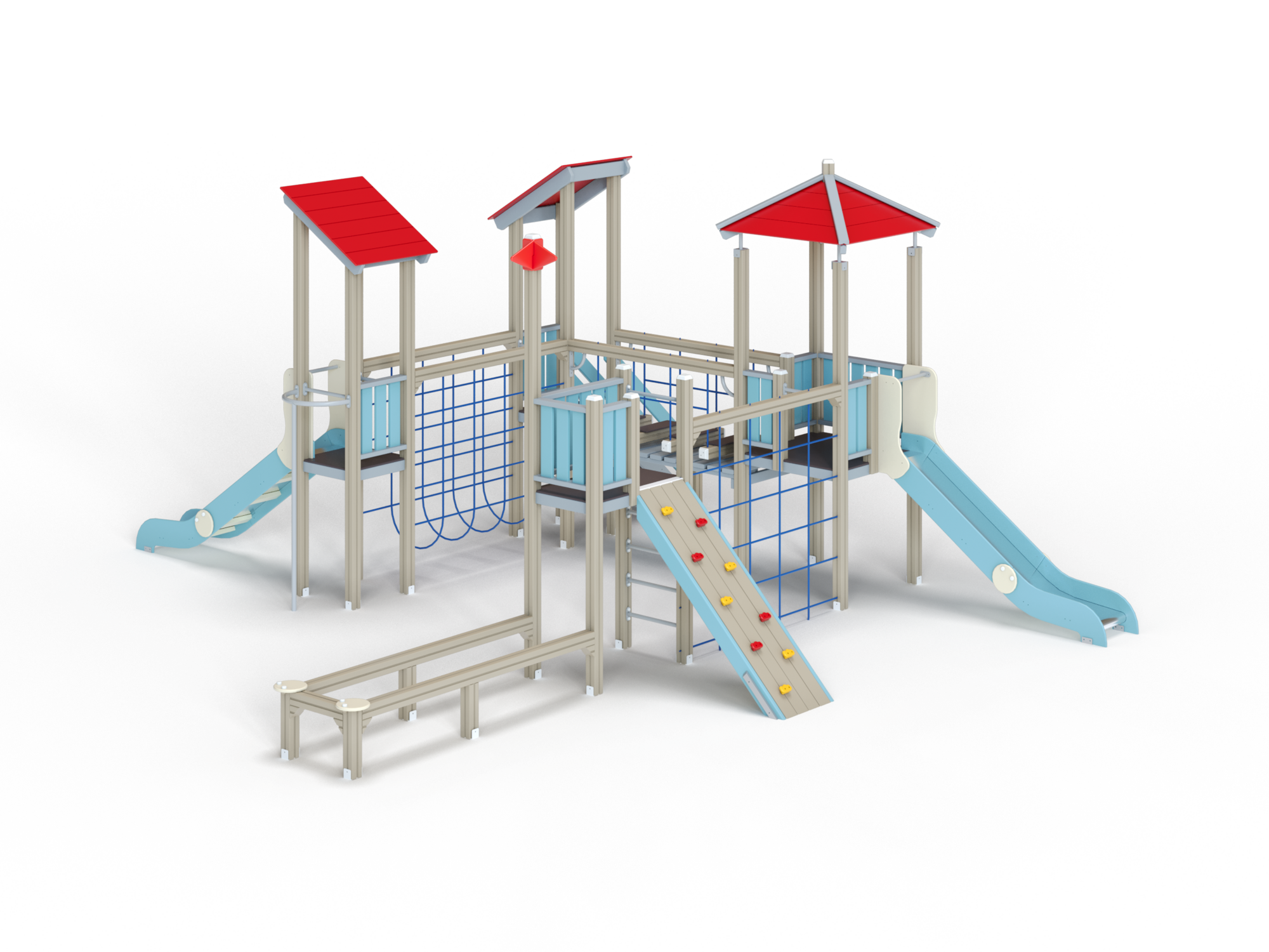 ДИК 4.301 Детский игровой комплекс Н=1200, 1500 мм