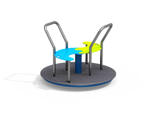 ДИО 2.25.01 Карусель с нержавеющими поручнями нерж