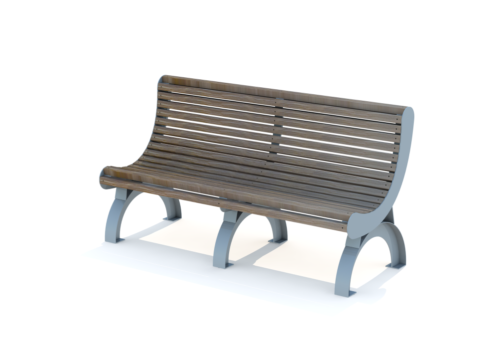 МФ 1.602 Скамейка парковая ДПК 1,6 метра