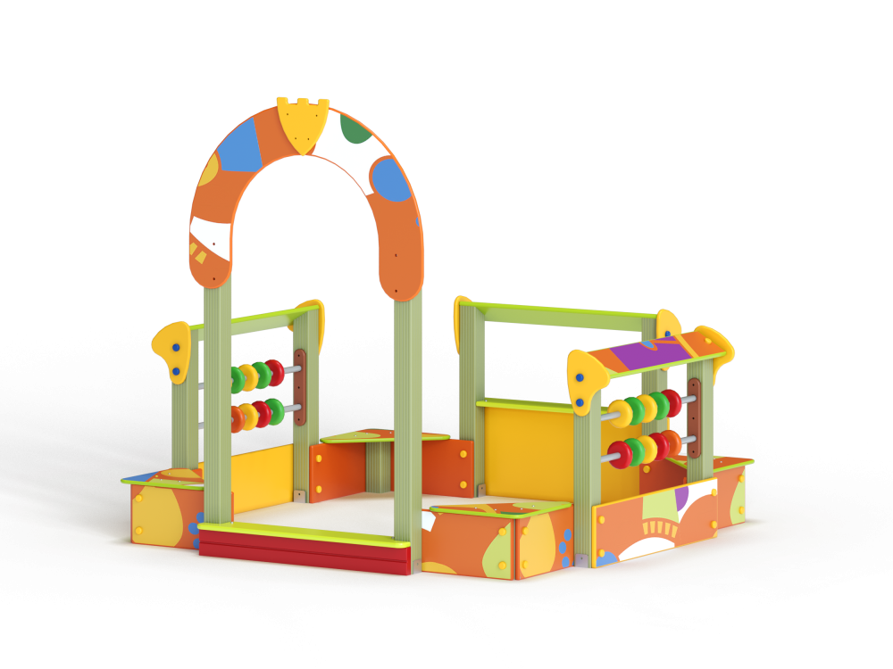 МФ 3.114 Песочница со счетами граффити 