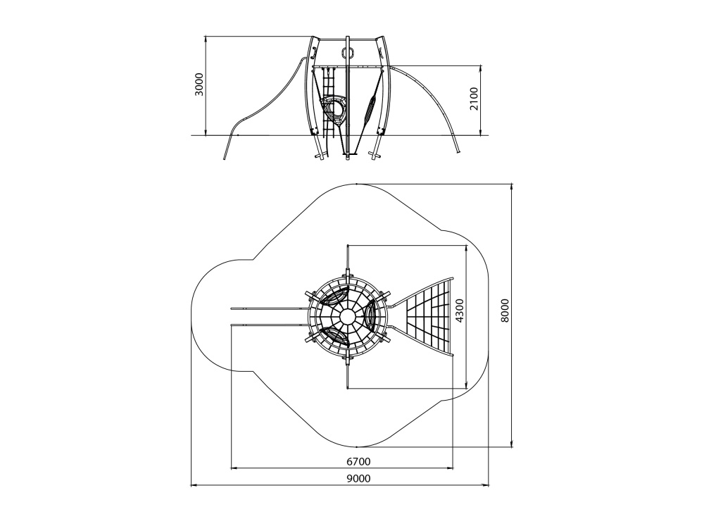УК 7.905.01 Флекс горизонт нерж