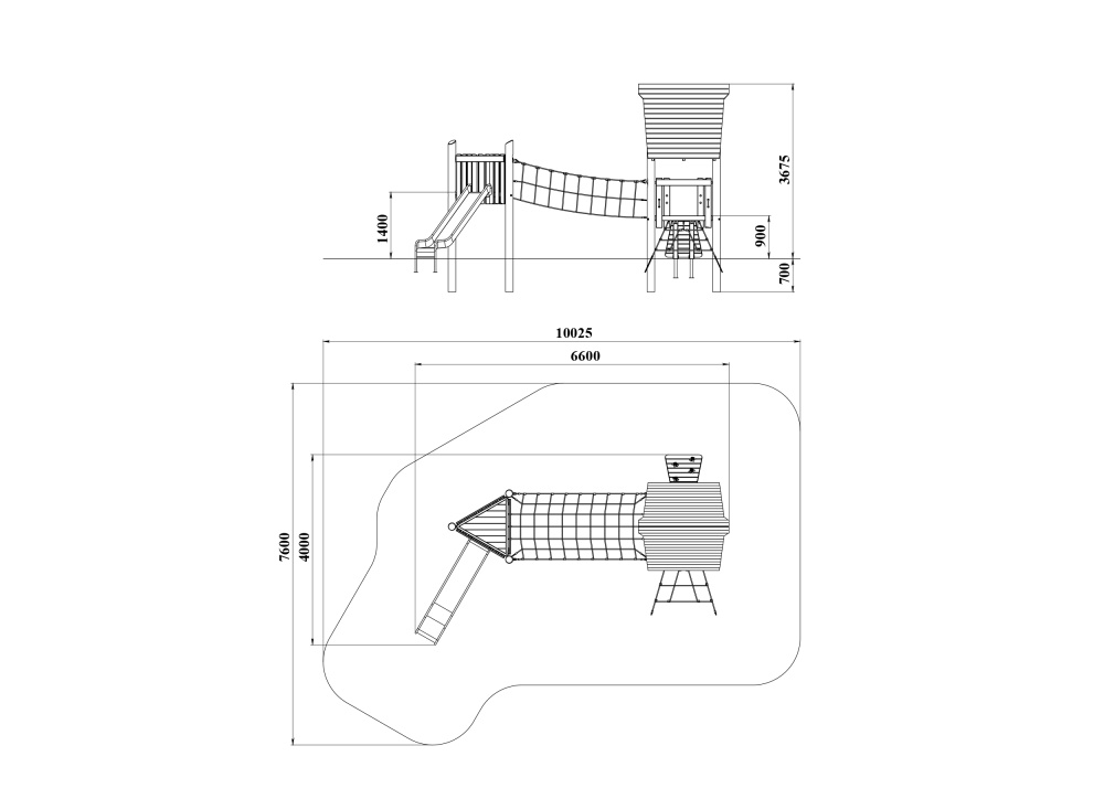 ДП 4.195-К Комплекс с горками