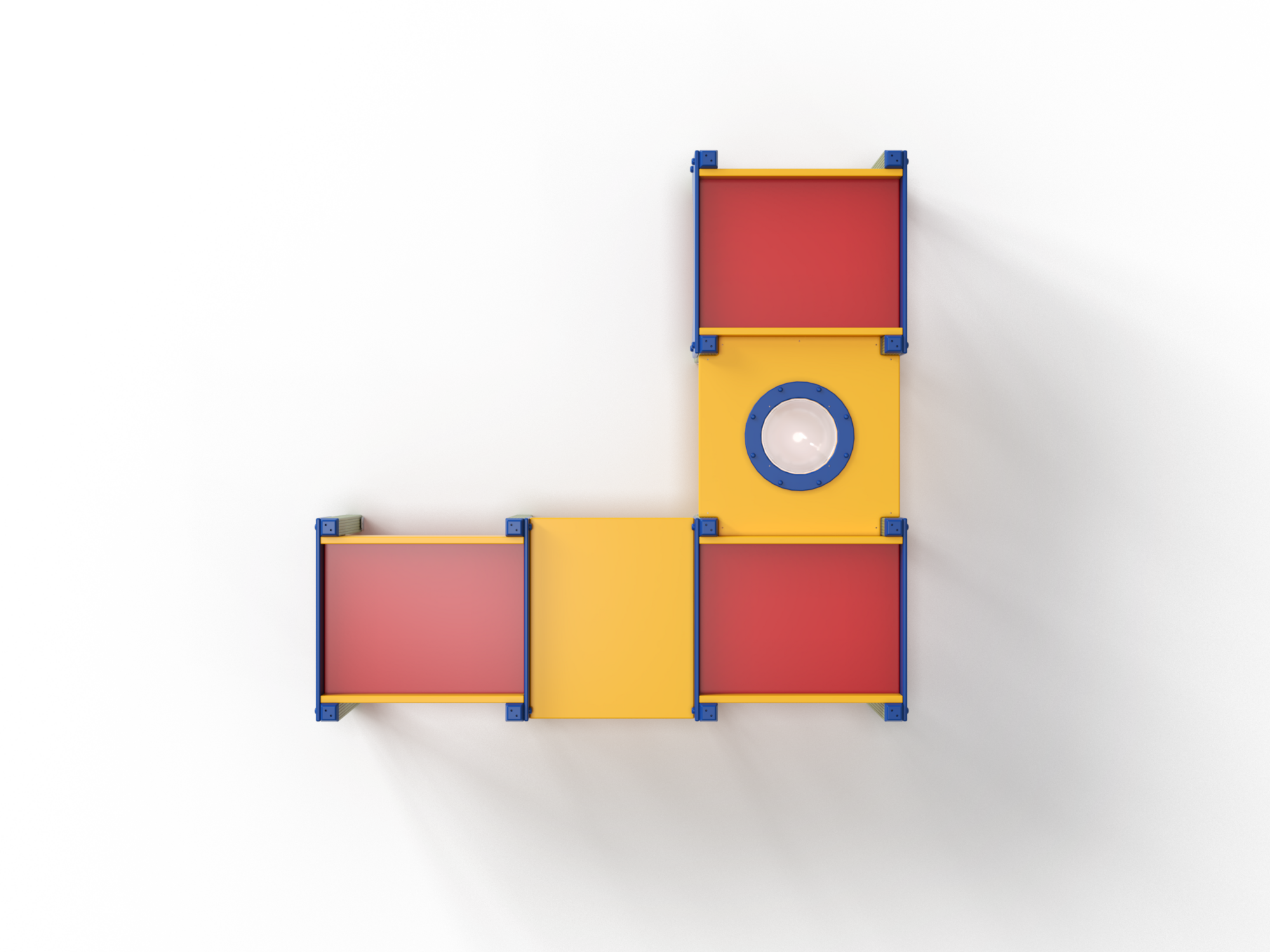 МФ 3.503-ДЕРЕВО Стол-песочница тройная низкая