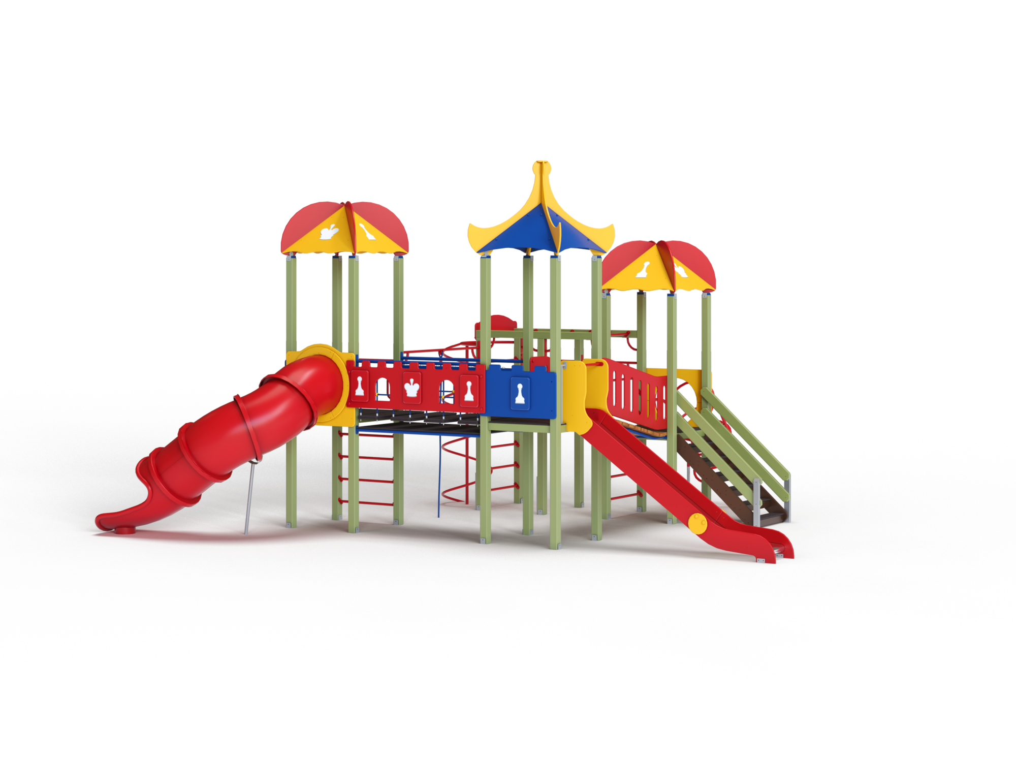 ДИК 3.217-ДЕРЕВО Детский игровой комплекс Н=1500 мм