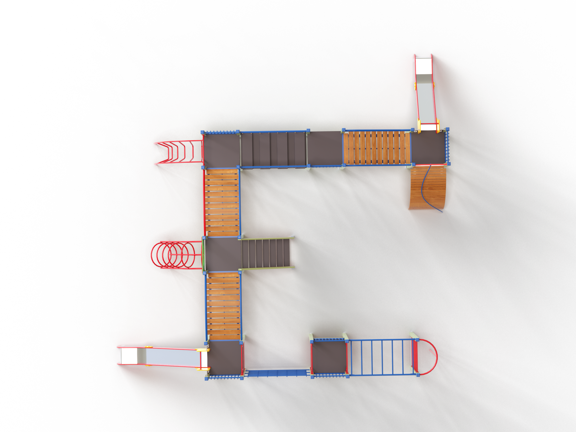 ДИК 5.01-ДЕРЕВО Детский игровой комплекс Н=1200, 1500