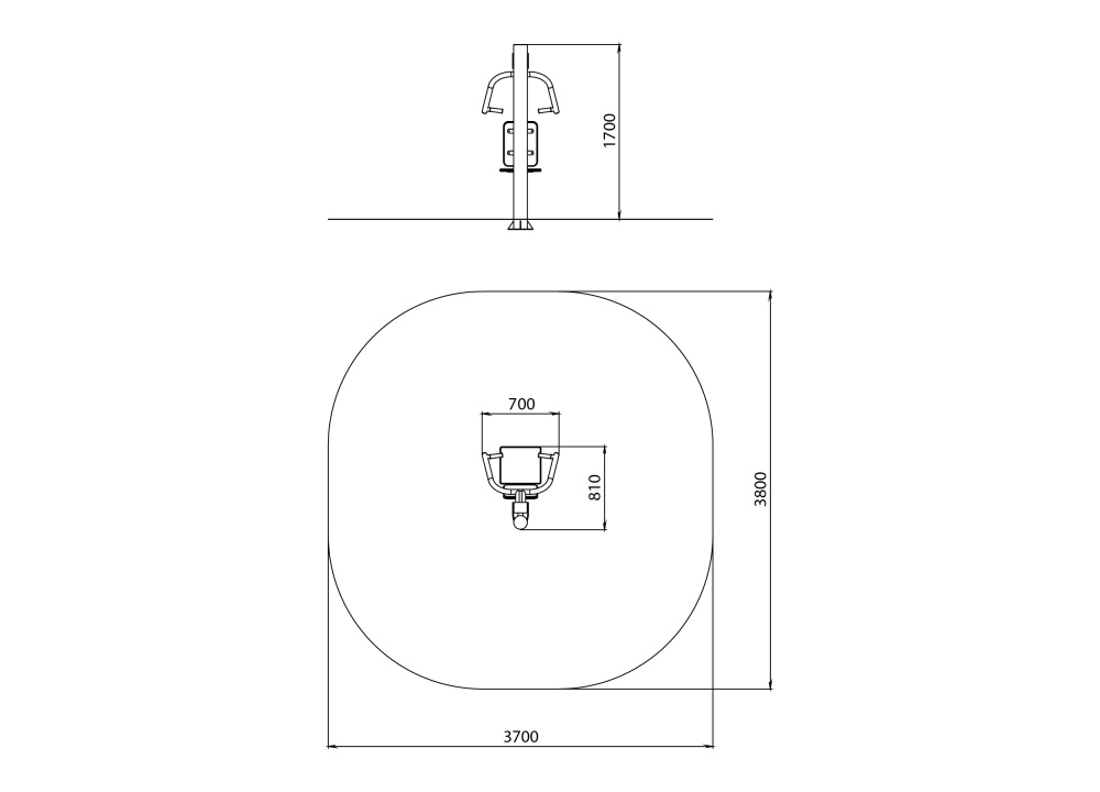 СО 8.19 Тренажер Жим от груди