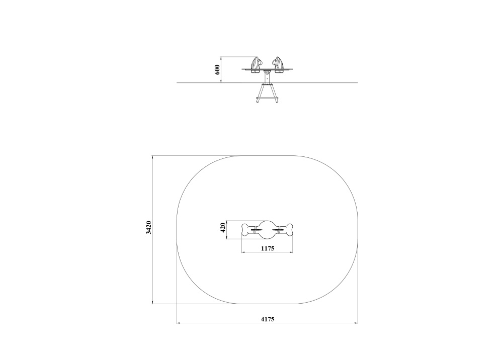 ДИО 3.36.11 Балансир зебра цинк