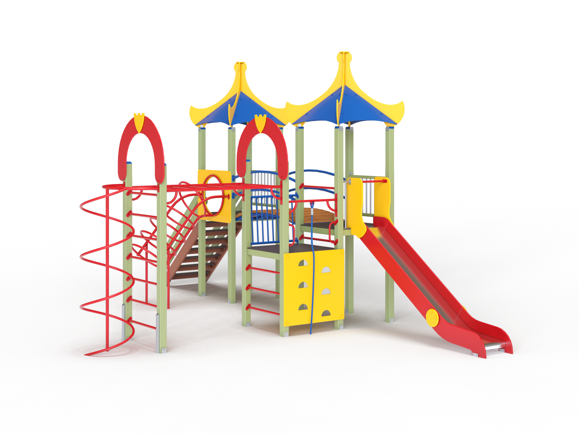 ДИК 3.04-ДЕРЕВО Детский игровой комплекс Н=1500 мм