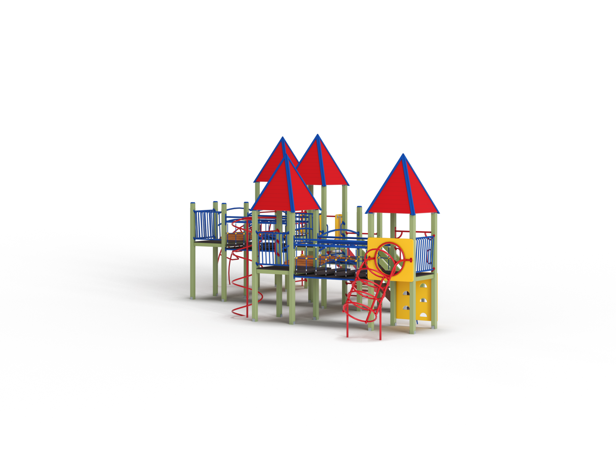 ДИК 4.16-ДЕРЕВО Детский игровой комплекс Н=1500 мм