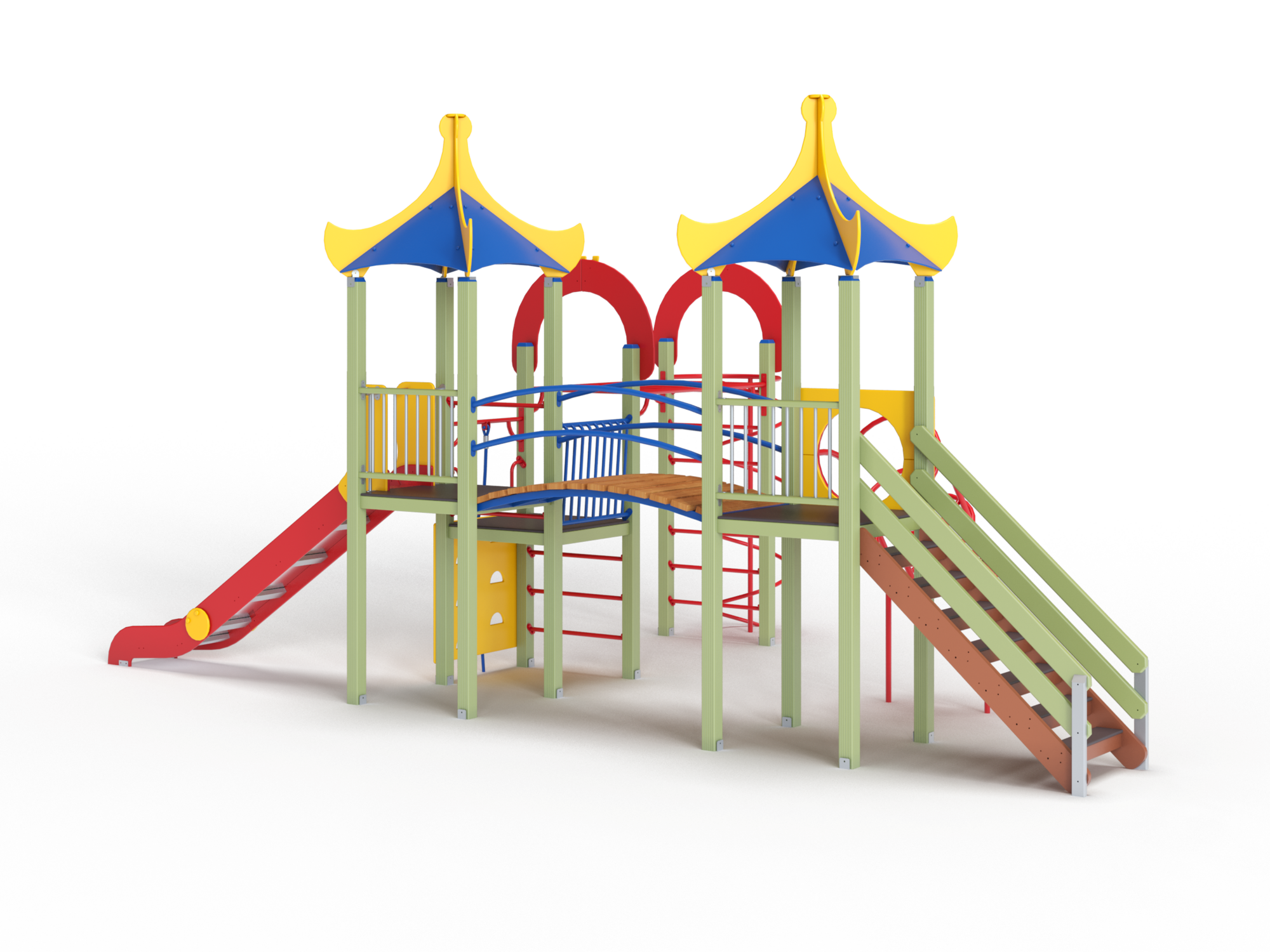 ДИК 3.04-ДЕРЕВО Детский игровой комплекс Н=1500 мм