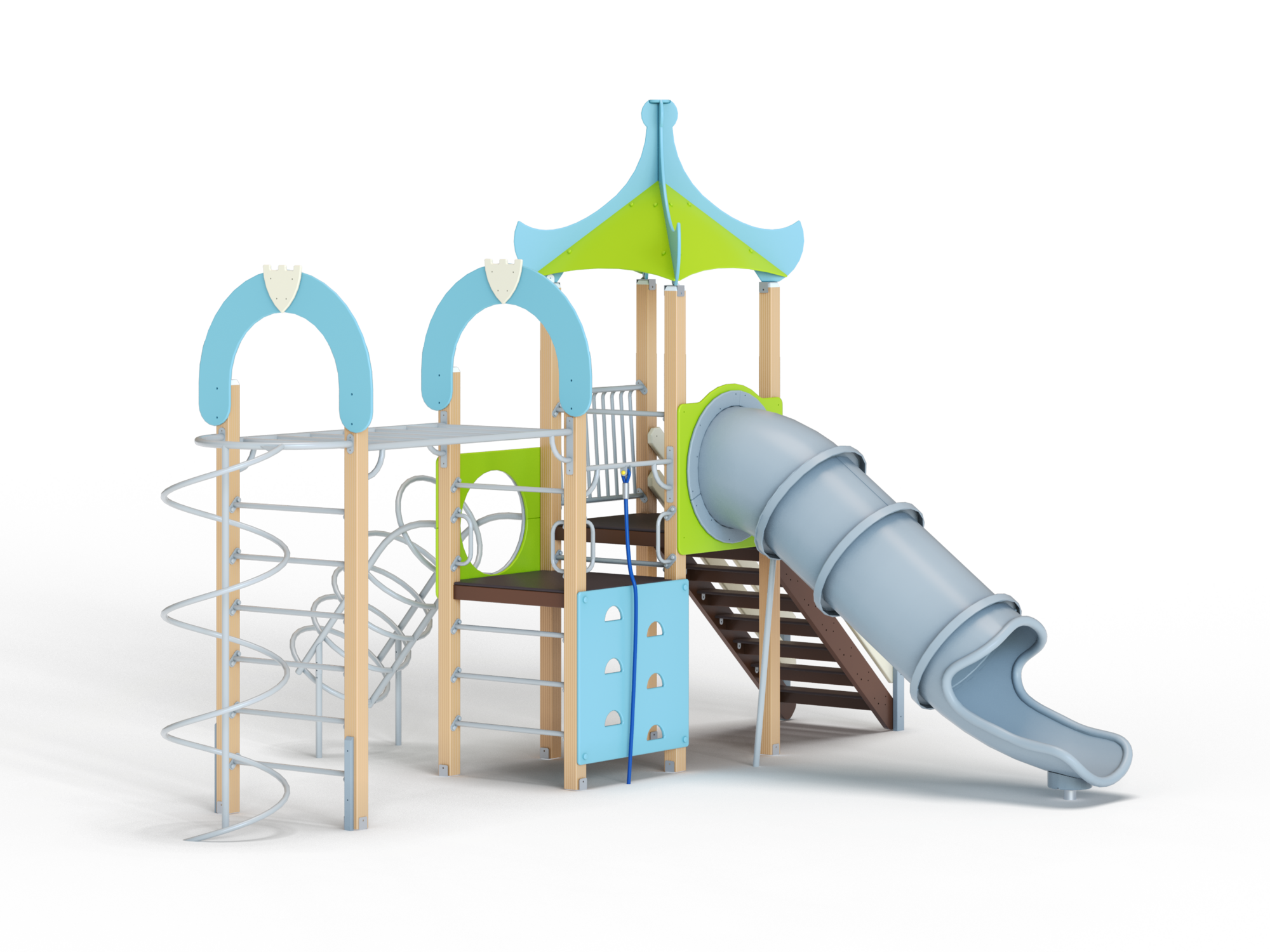 ДИК 1.253-ДПК Детский игровой комплекс Н=1500