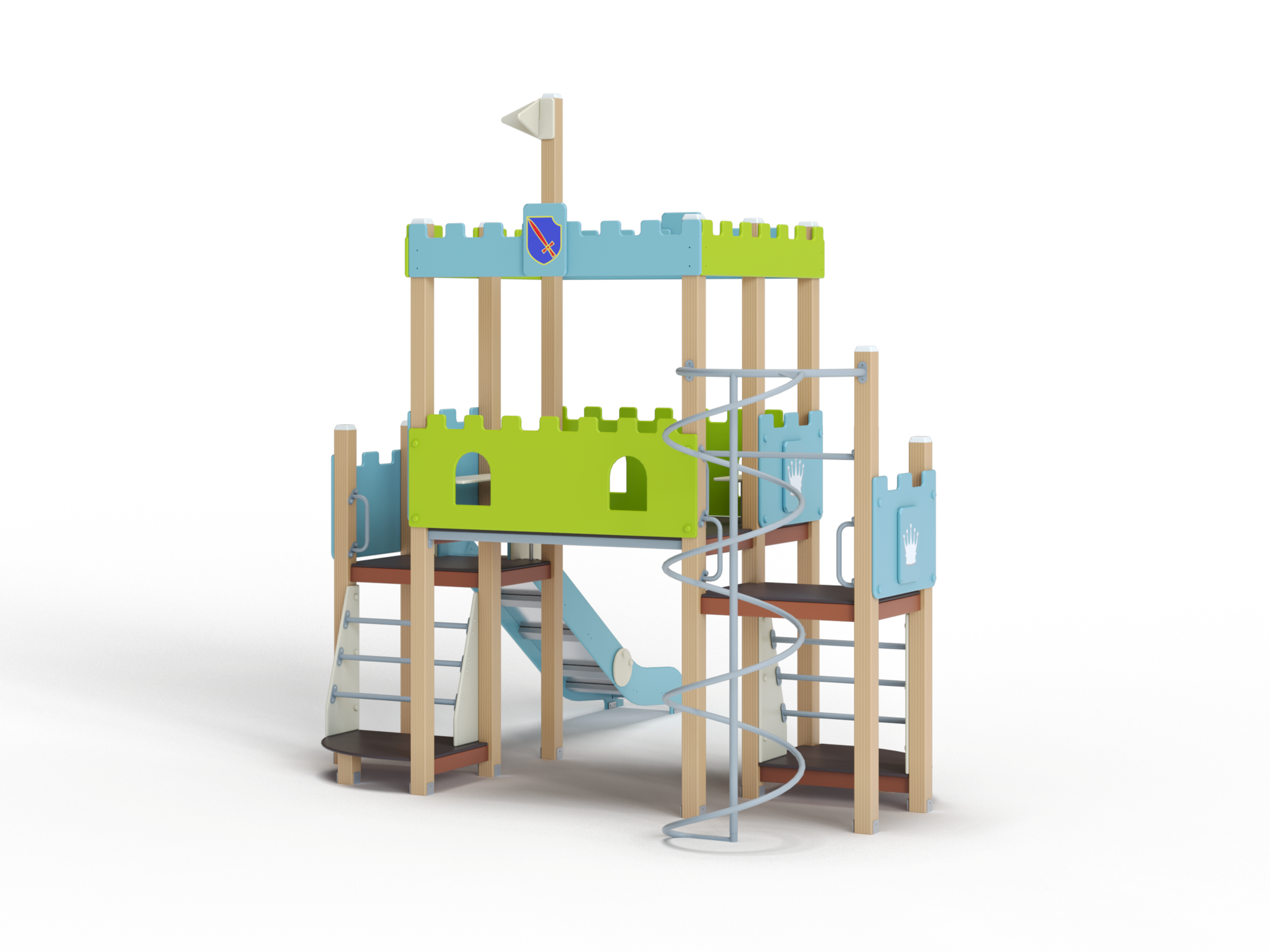 ДИК 9.112-ДПК Детский игровой комплекс Н=1200 мм