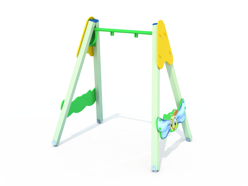 ДИО 1.081 Качели (подвесы в комплект не входит)