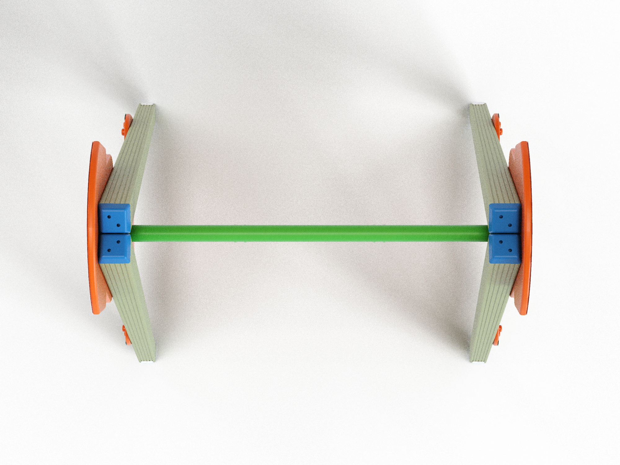 ДИО 1.084 Качели (подвесы в комплект не входит)